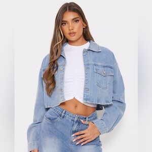 Cropped Denim Jacket